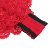 SUBBLIME - 953898 NACHTHEMD HÖSCHEN AUS SEIDE UND SPITZE ROT S-M SUBBLIME - 953898 NACHTHEMD HÖSCHEN AUS SEIDE UND SPITZE ROT S-M